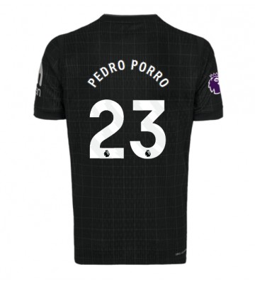 Tottenham Hotspur Pedro Porro #23 Udebanetrøje 2025-26 Kortærmet
